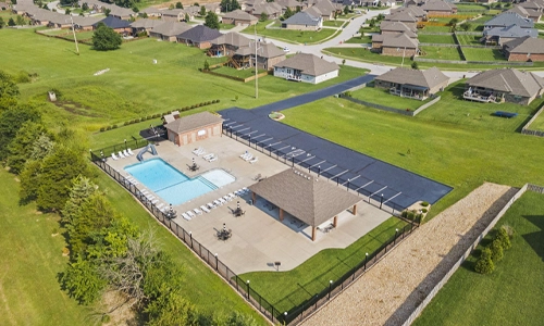 Communities | Daher Construction, Springfield MO Wildhorse Community in Springfield Missouri common area